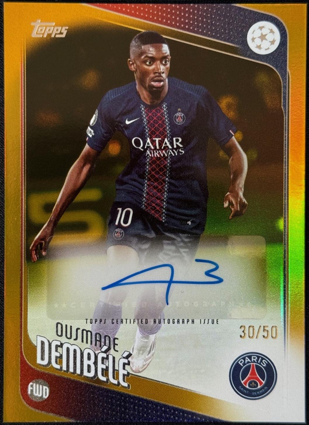 Ousmane Dembele [Gold Inferno] #BA-OD