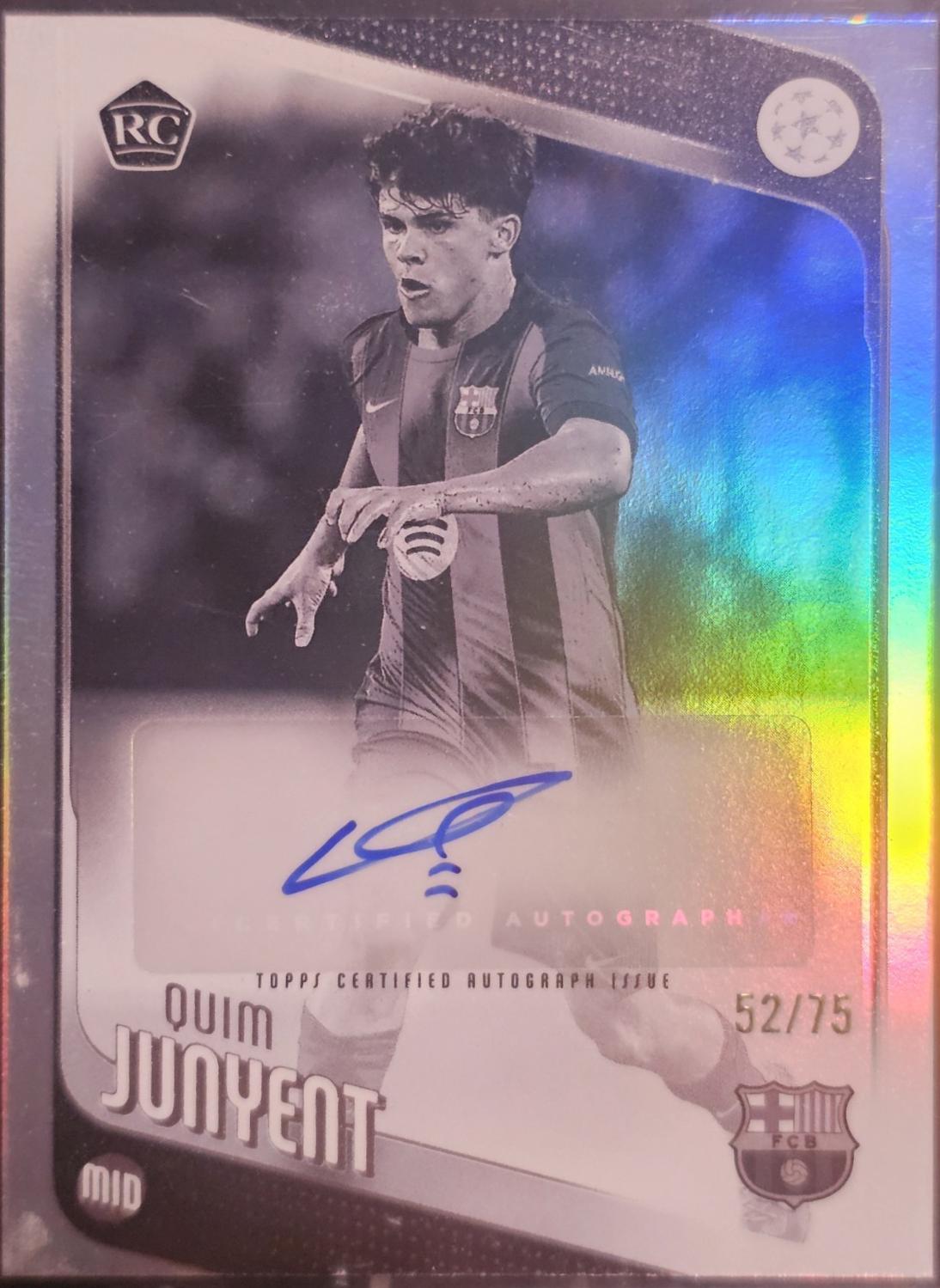 Quim Junyent [Black White Foil] #BA-QJ
