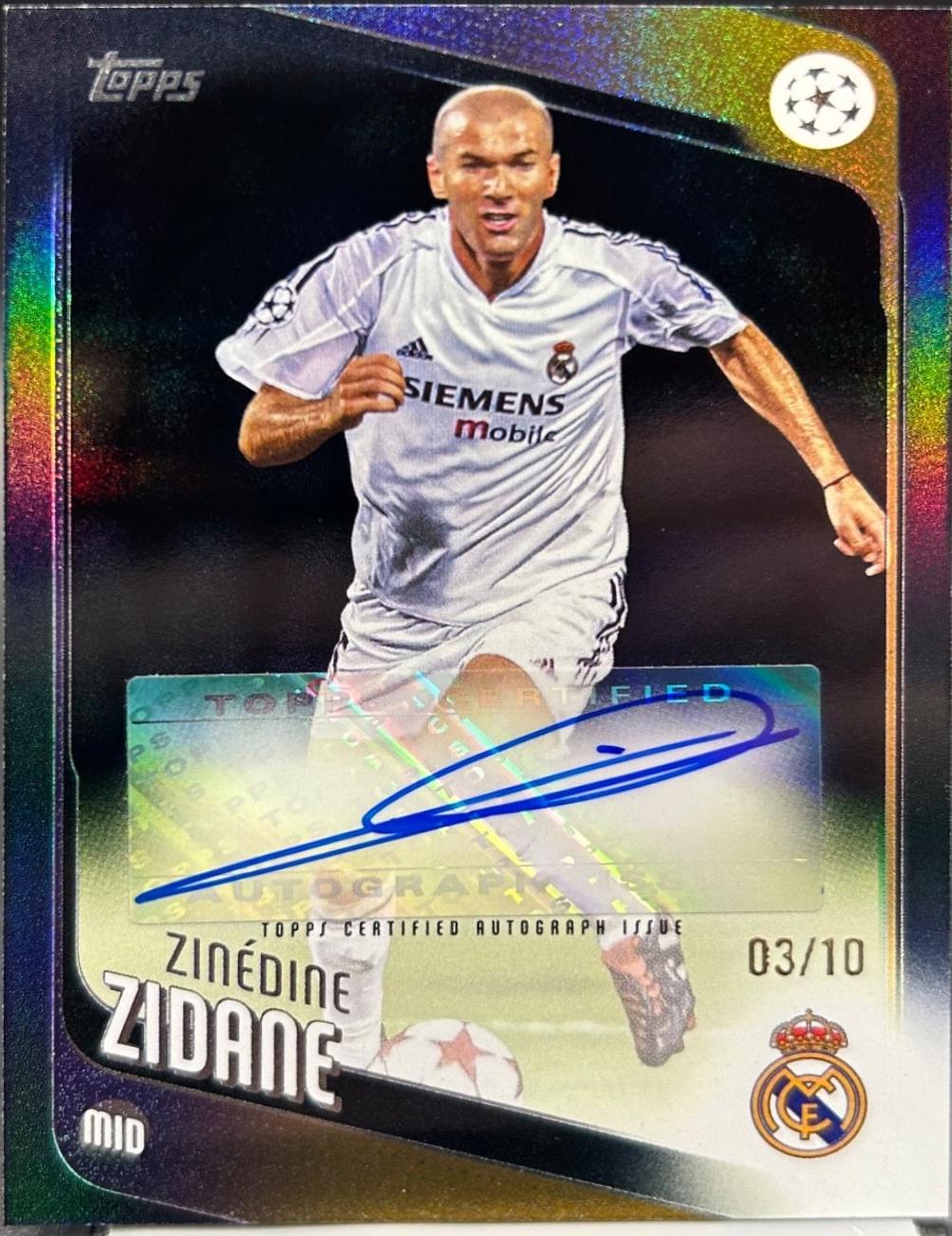 Zinedine Zidane [Black Inferno] #BA-ZZ