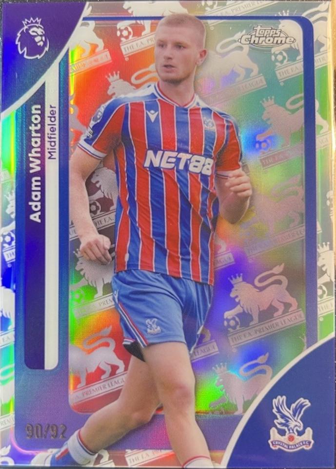 Adam Wharton [Premier League Retrofractor] #77