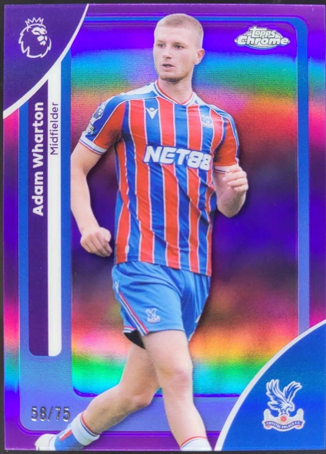Adam Wharton [Purple Refractor] #77