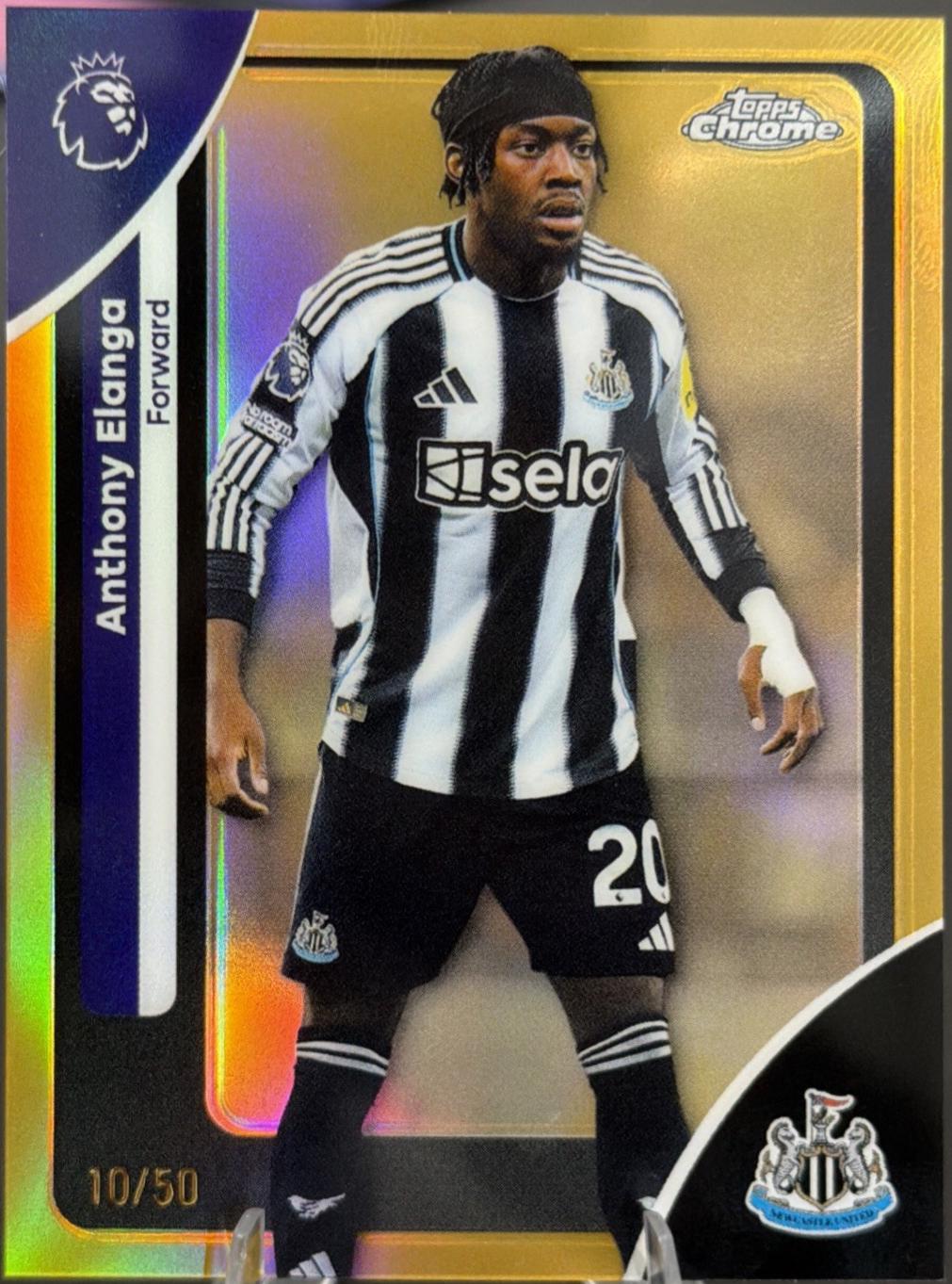 Anthony Elanga [Gold Refractor] #149