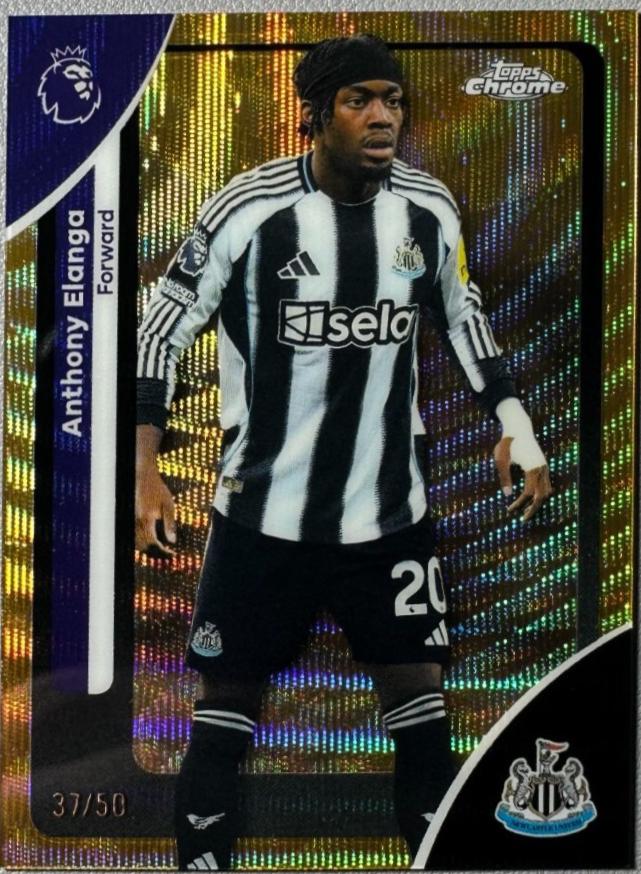 Anthony Elanga [Gold Wave Refractor] #149