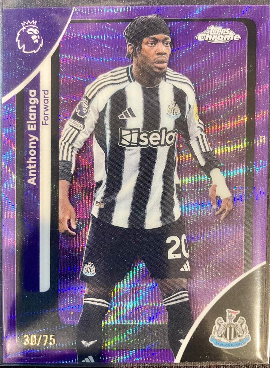 Anthony Elanga [Purple Wave Refractor] #149