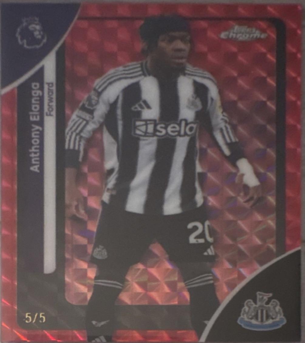 Anthony Elanga [Red Geometric] #149