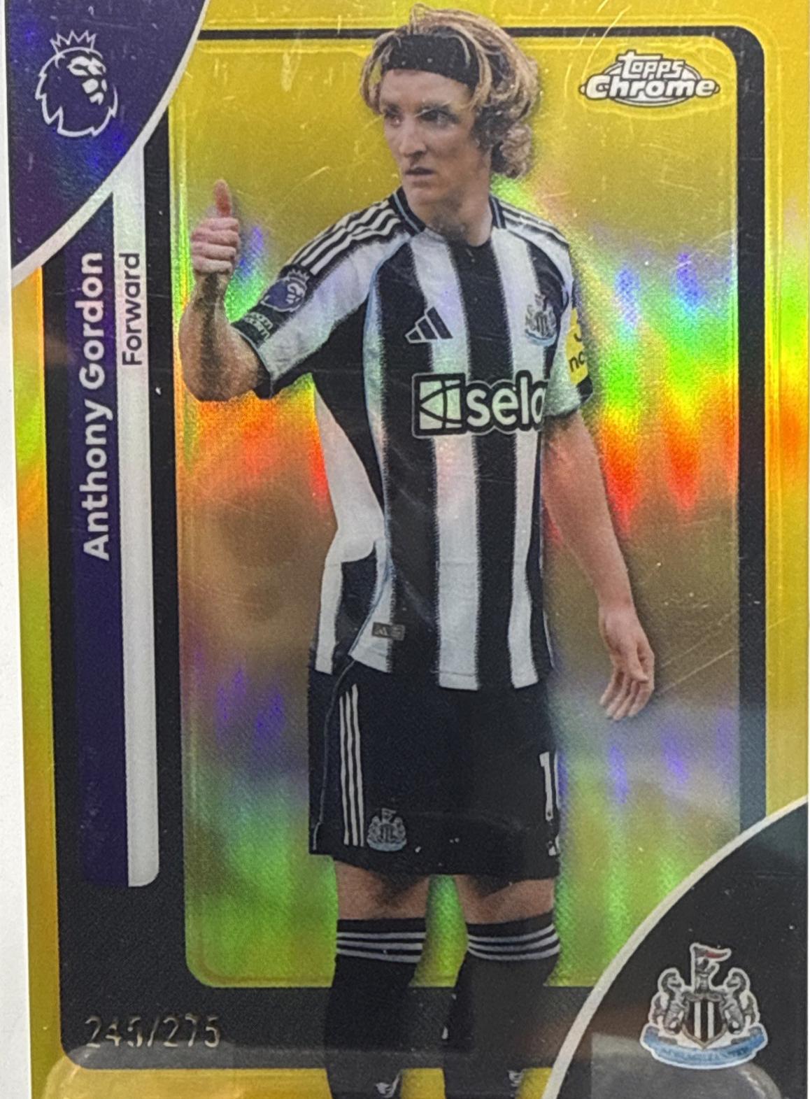 Anthony Gordon [Yellow Refractor] #144