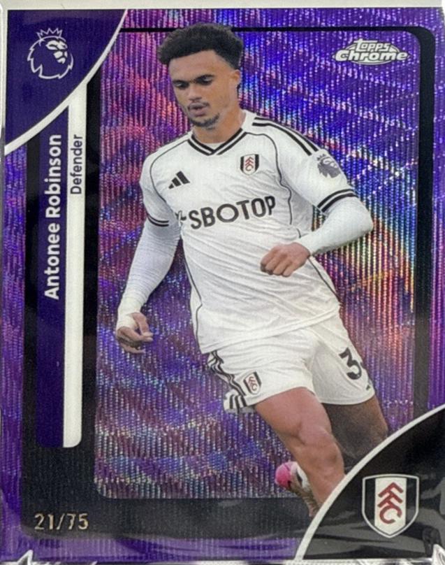 Antonee Robinson [Purple Wave Refractor] #100
