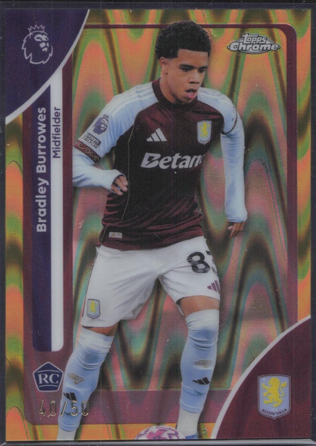 Bradley Burrowes [Gold Refractor] #29