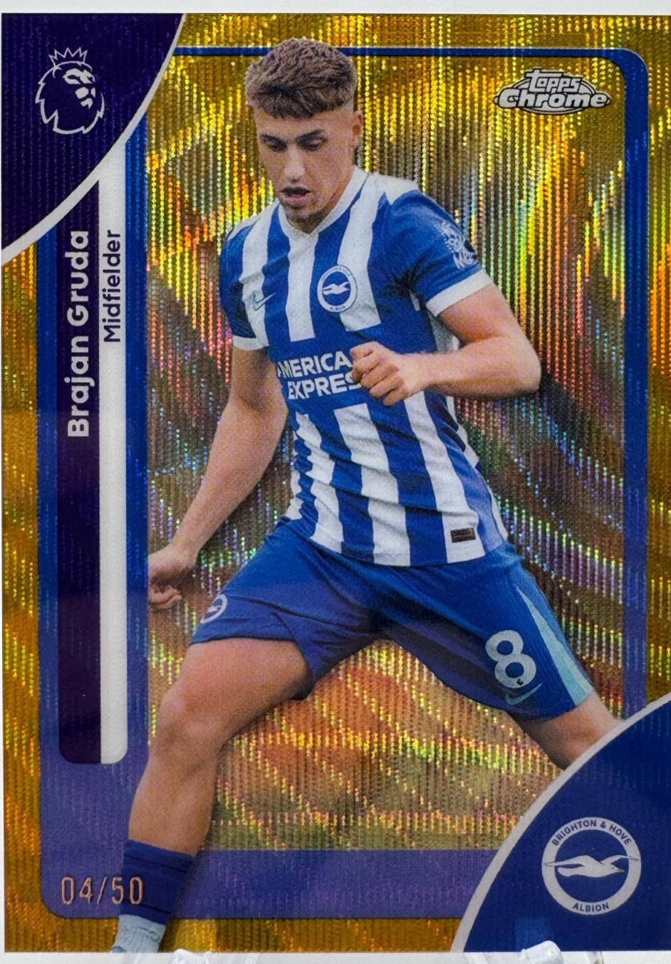 Brajan Gruda [Gold Wave Refractor] #41