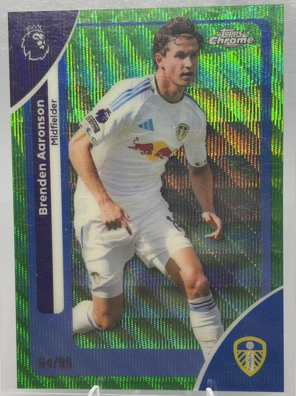 Brenden Aaronson [Green Wave Refractor] #105