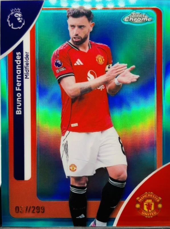 Bruno Fernandes [Teal Refractor] #135