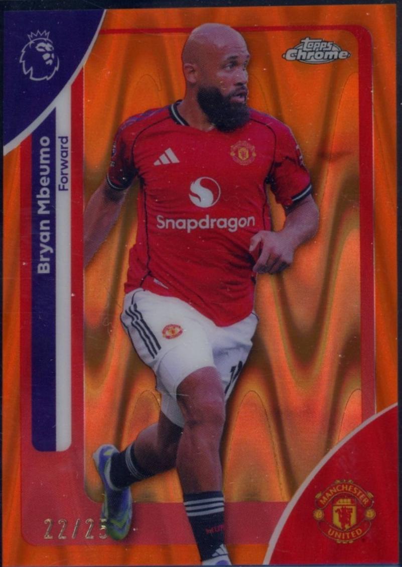 Bryan Mbeumo [Orange Wave Refractor] #131