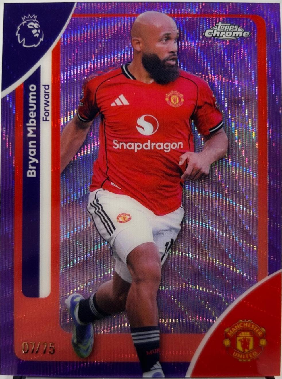 Bryan Mbeumo [Purple Wave Refractor] #131