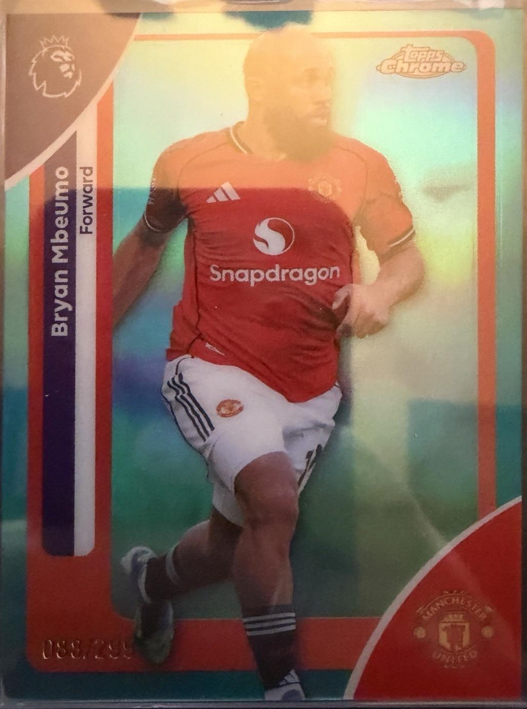 Bryan Mbeumo [Teal Refractor] #131