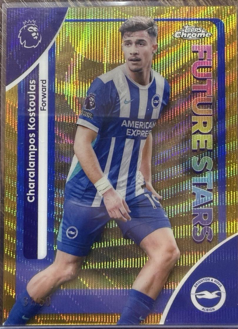 Charalampos Kostoulas [Gold Wave Refractor] #50