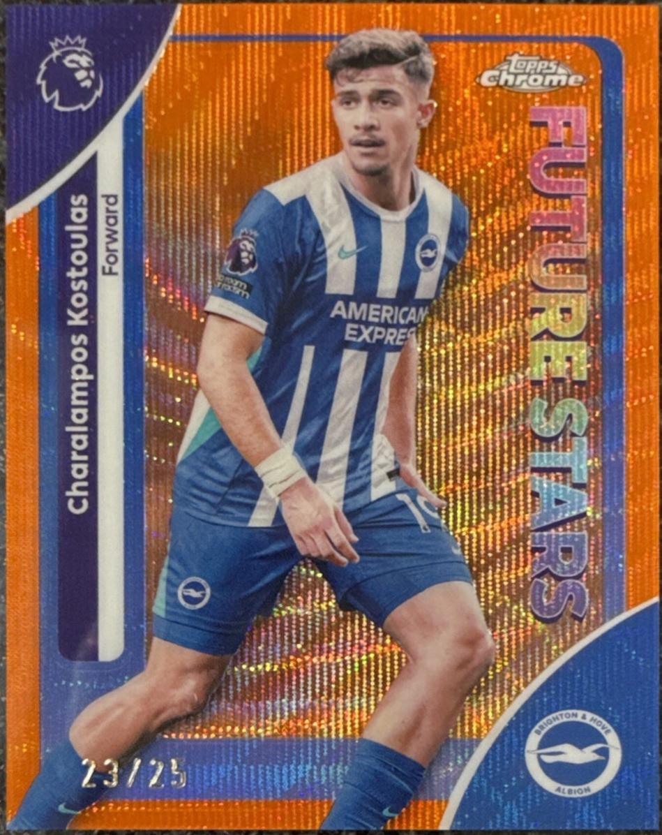 Charalampos Kostoulas [Orange Wave Refractor] #50