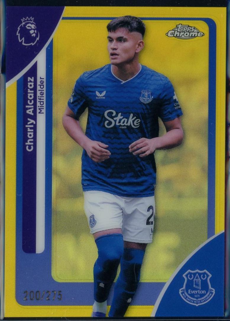 Charly Alcaraz [Yellow Refractor] #81