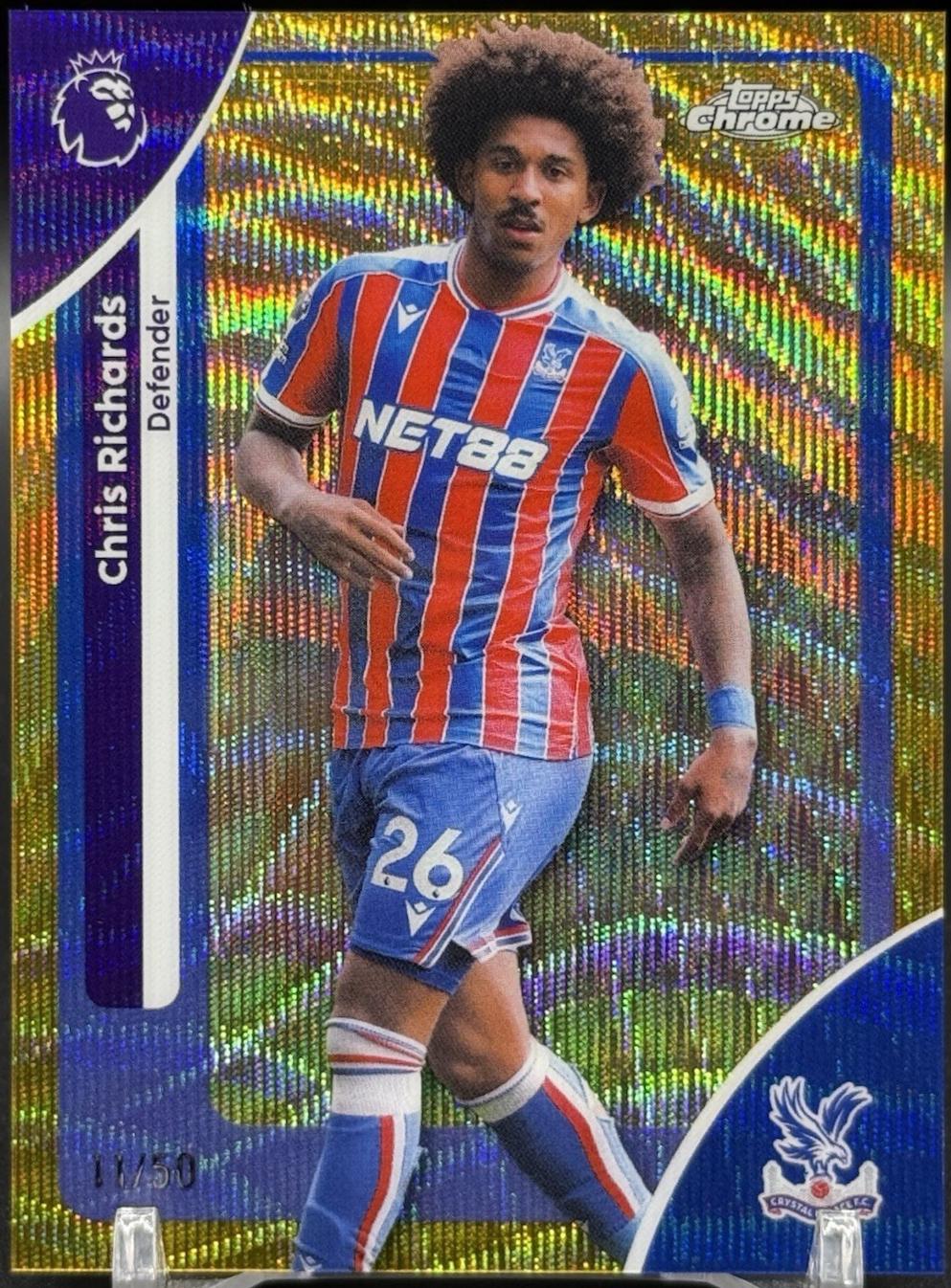 Chris Richards [Gold Wave Refractor] #76
