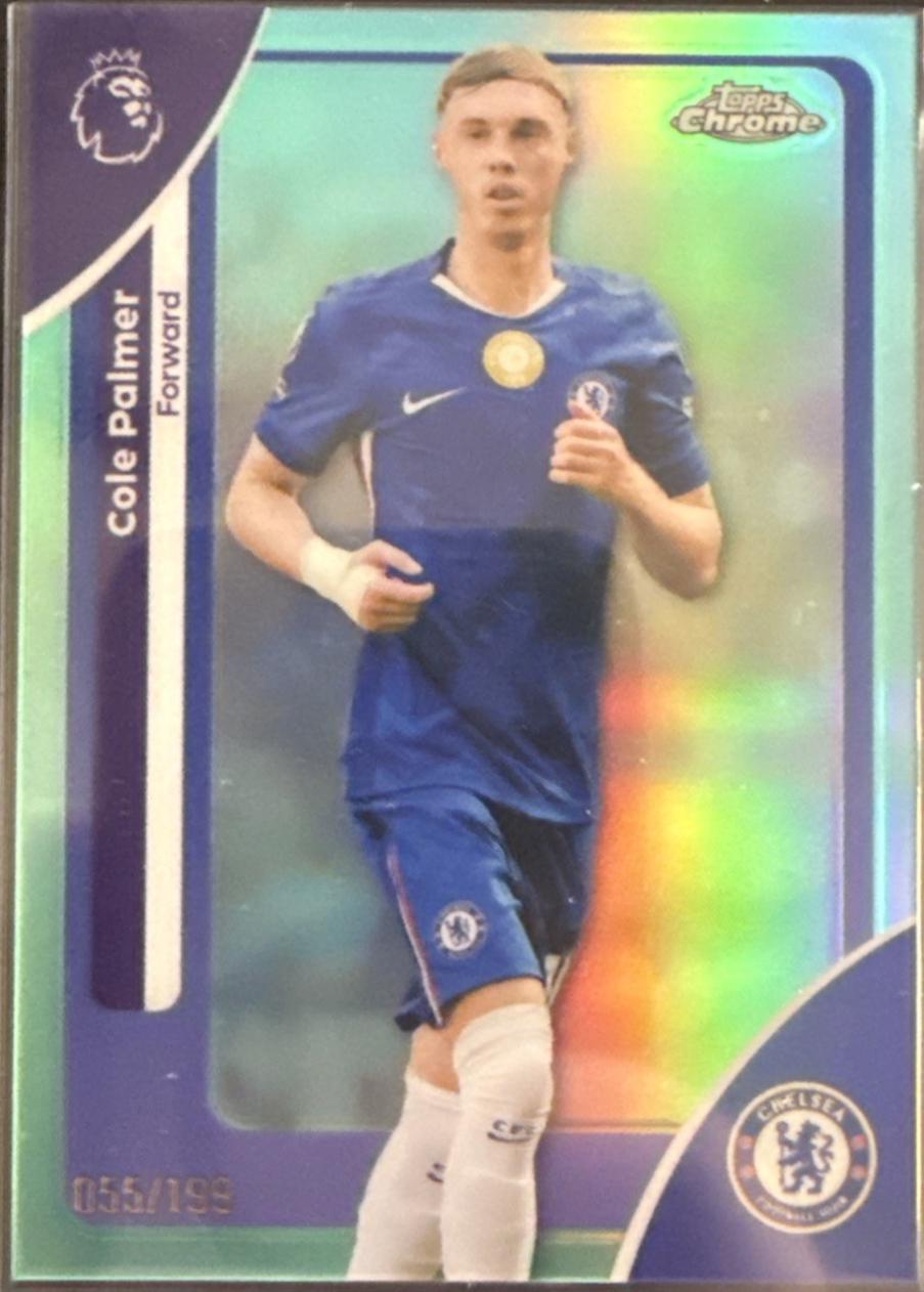 Cole Palmer [Aqua Refractor] #63