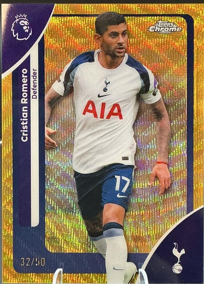 Cristian Romero [Gold Wave Refractor] #171