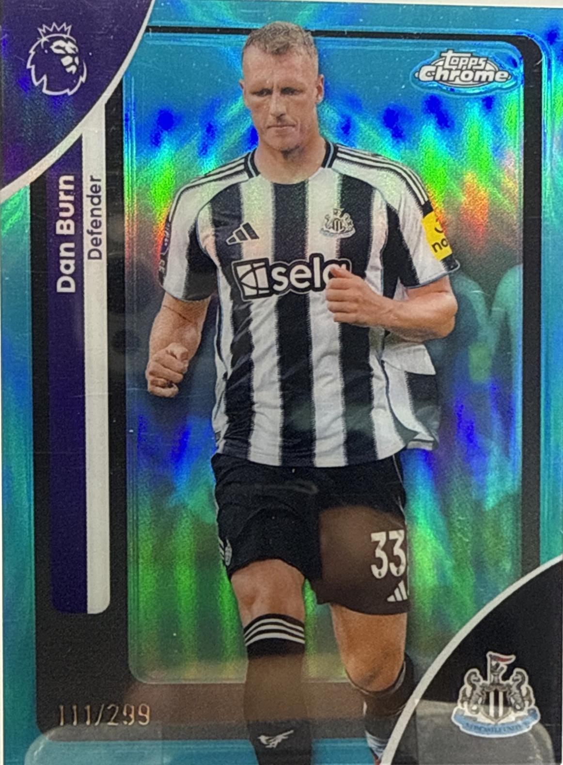 Dan Burn [Teal Refractor] #142