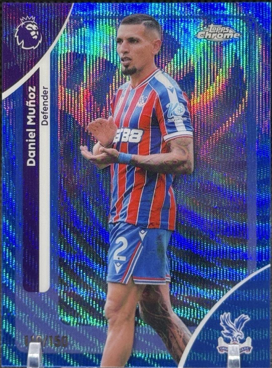 Daniel Munoz [Blue Wave Refractor] #80