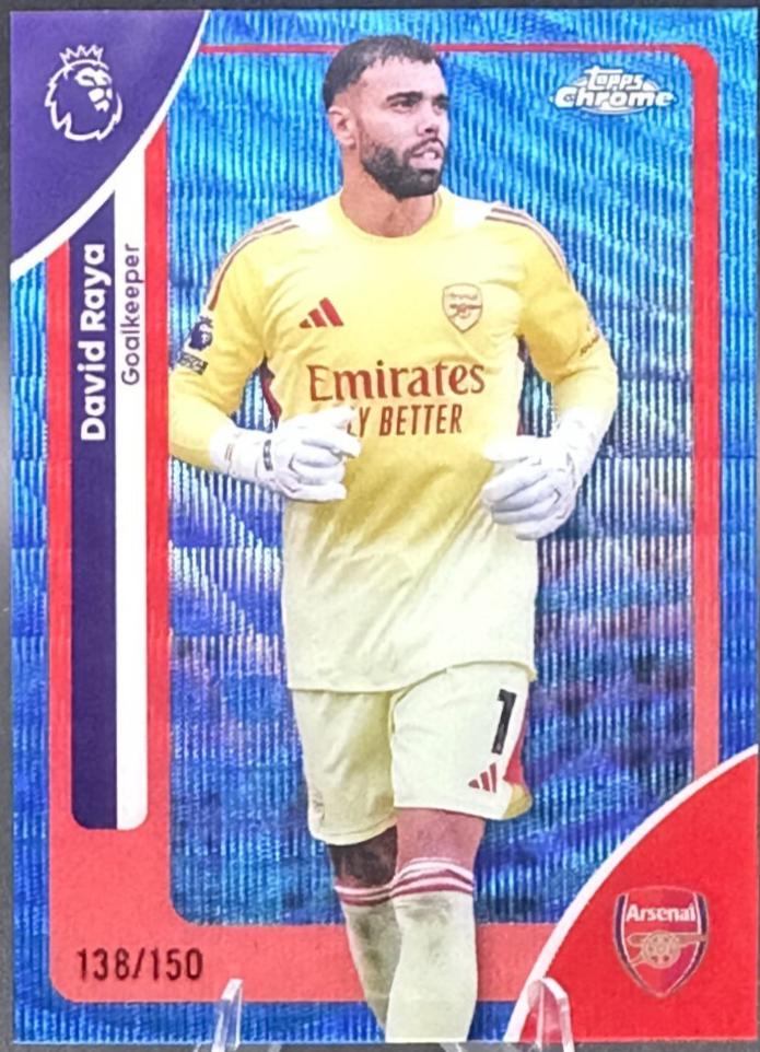 David Raya [Blue Wave Refractor] #17