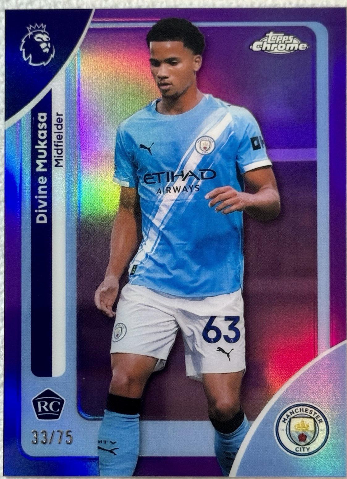 Divine Mukasa [Purple Refractor] #128