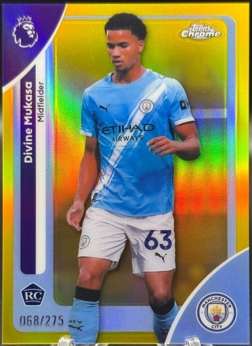 Divine Mukasa [Yellow Refractor] #128