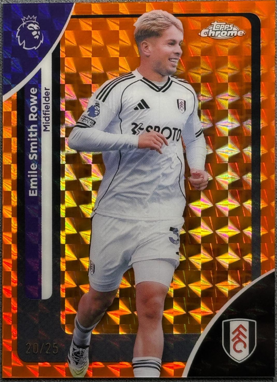 Emile Smith Rowe [Orange Geometric] #92