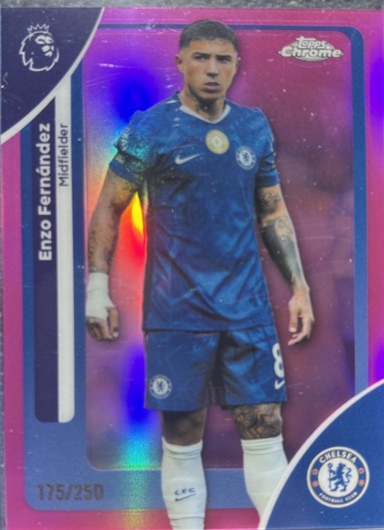 Enzo Fernandez [Pink Refractor] #66