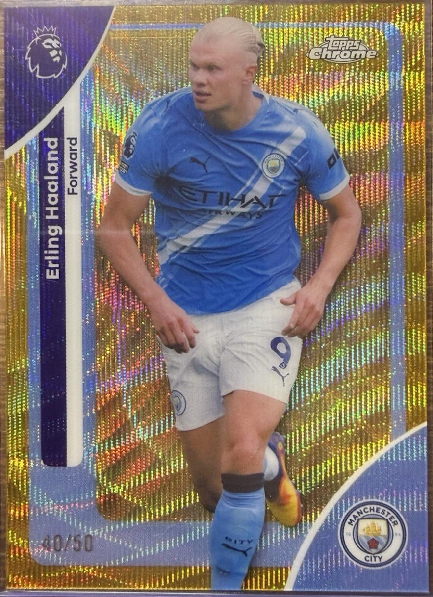 Erling Haaland [Gold Refractor] #125