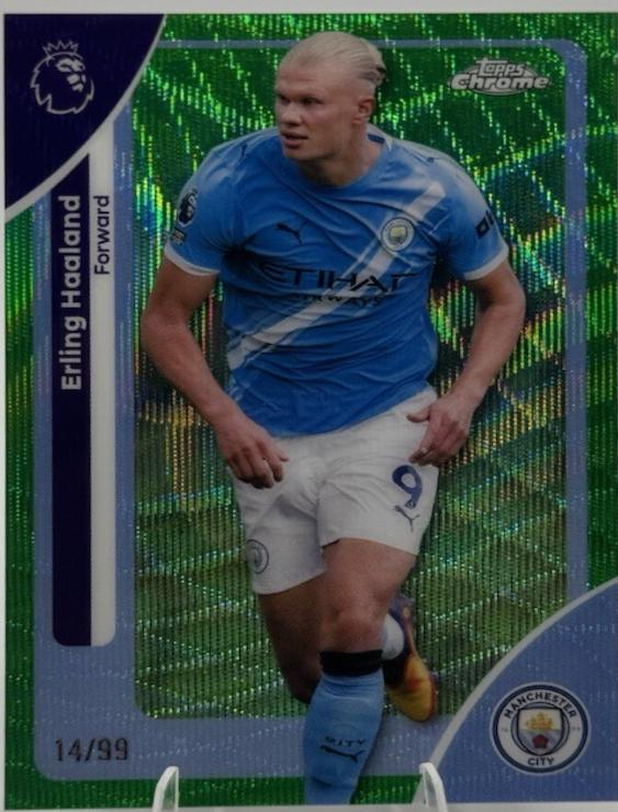 Erling Haaland [Green Wave Refractor] #125