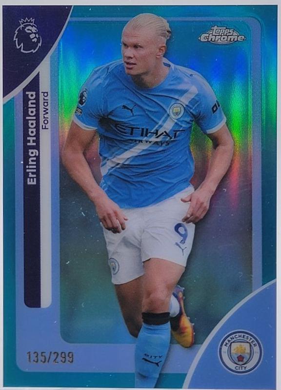 Erling Haaland [Teal Refractor] #125