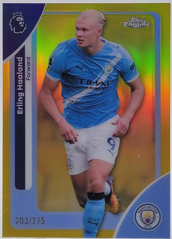 Erling Haaland [Yellow Refractor] #125