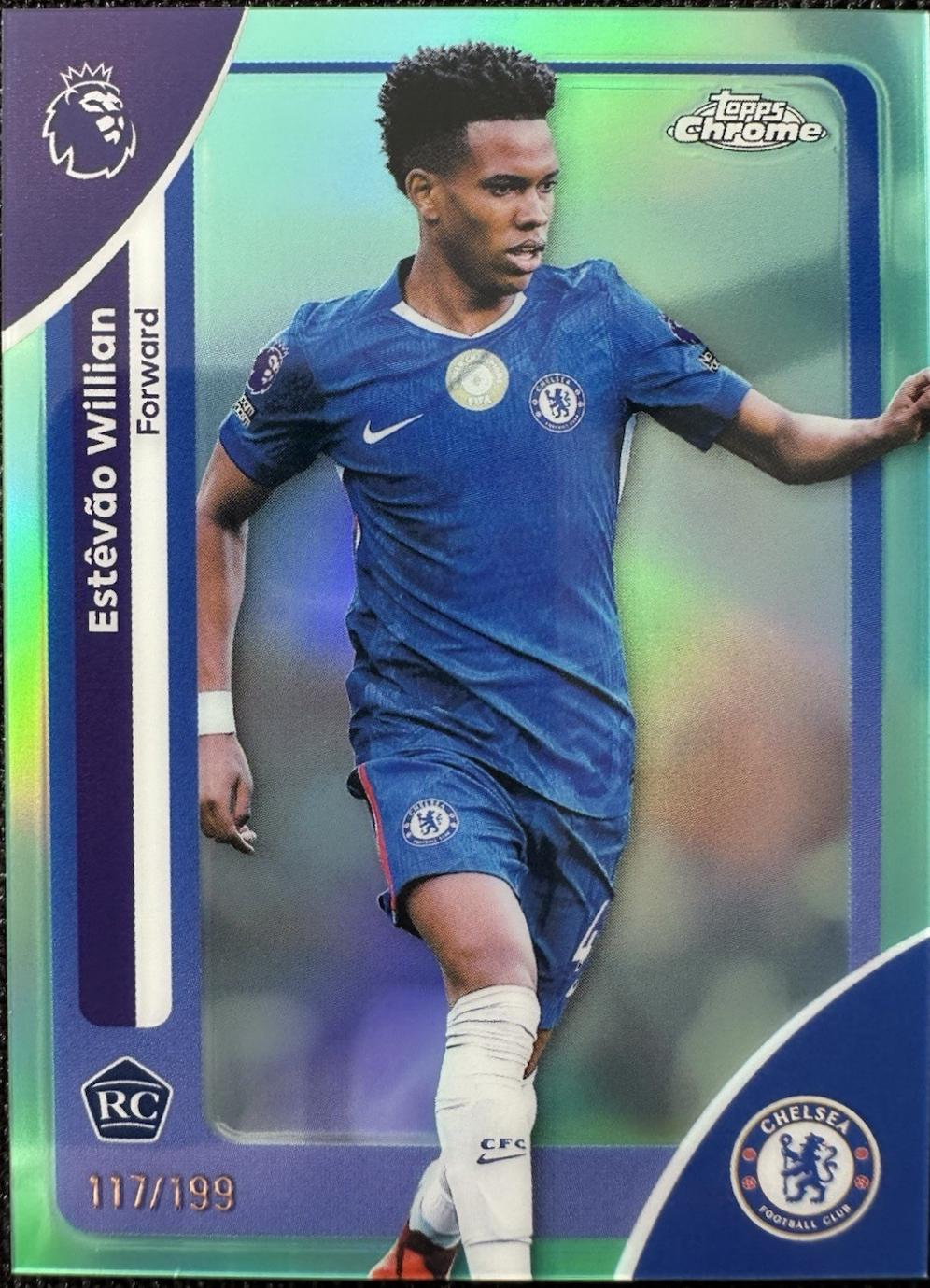 Estevao Willian [Aqua Refractor] #68