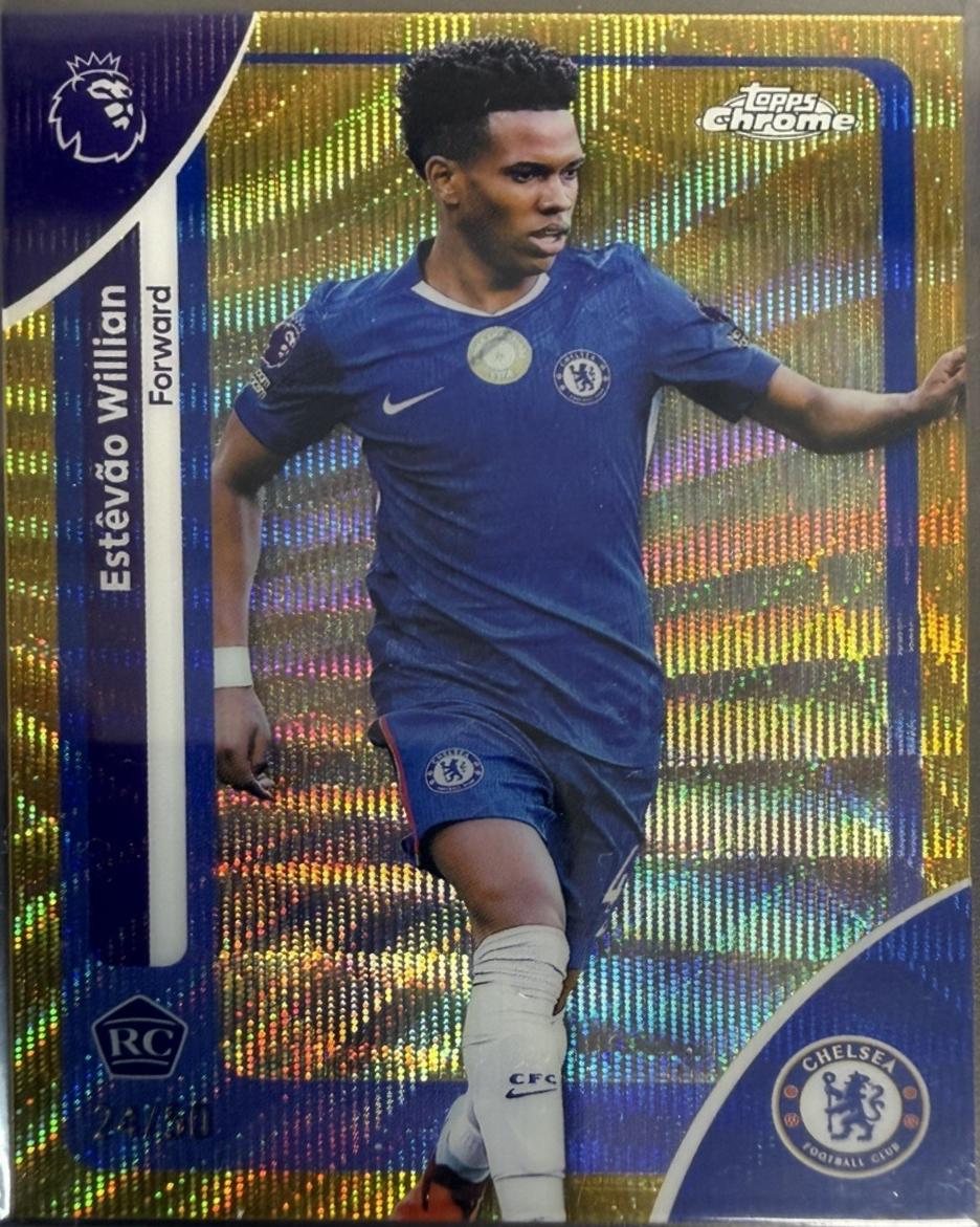 Estevao Willian [Gold Wave Refractor] #68