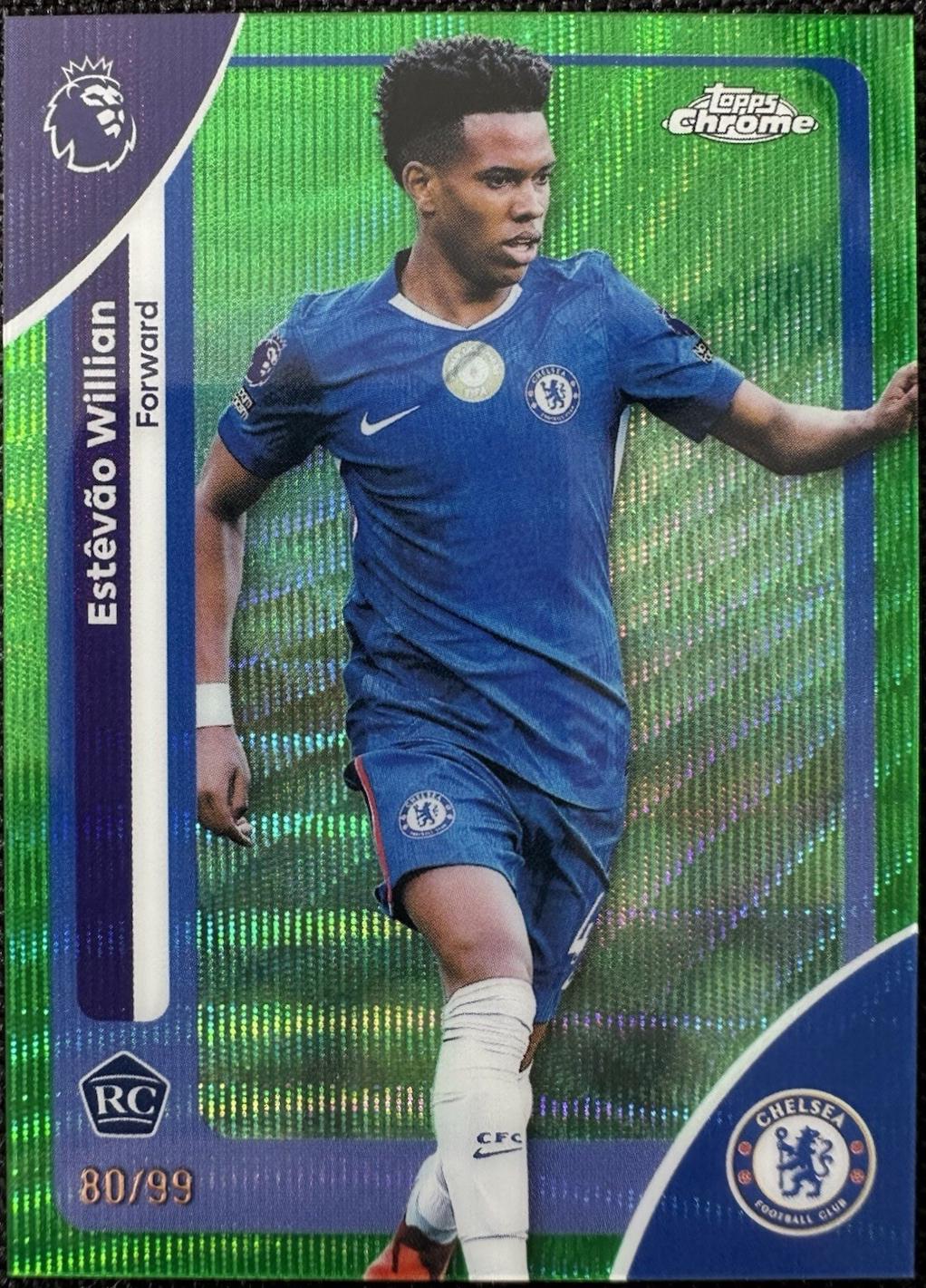 Estevao Willian [Green Wave Refractor] #68