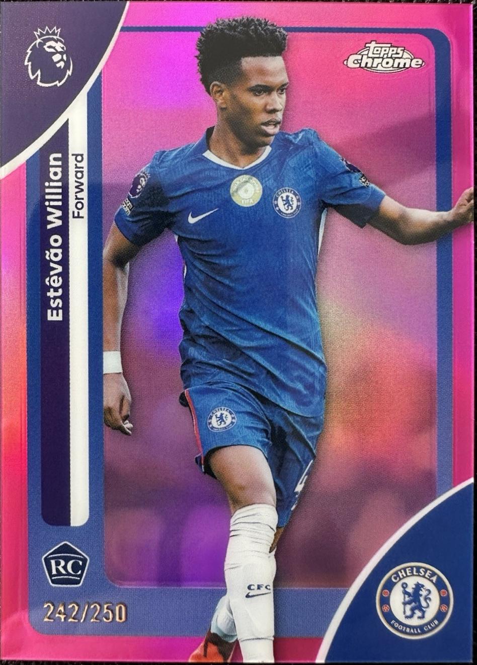 Estevao Willian [Pink Refractor] #68