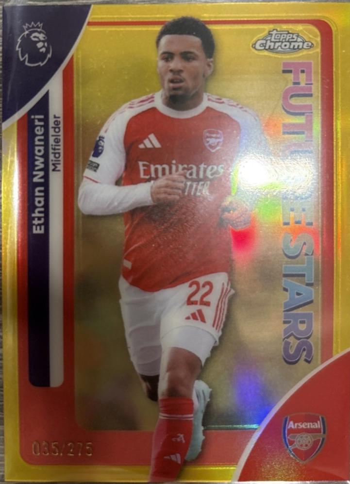 Ethan Nwaneri [Yellow Refractor] #19