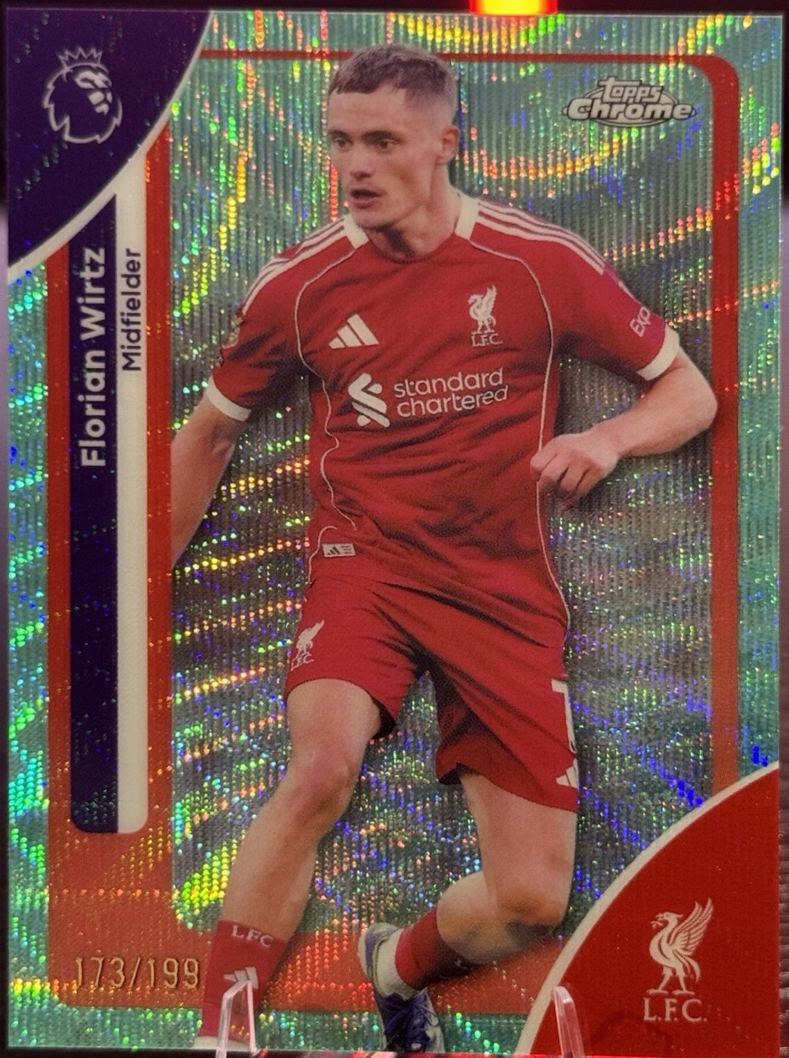 Florian Wirtz [Aqua Wave Refractor] #119