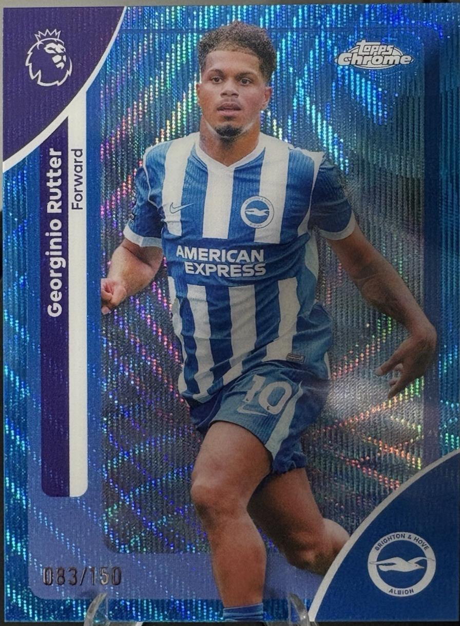 Georginio Rutter [Blue Wave Refractor] #48
