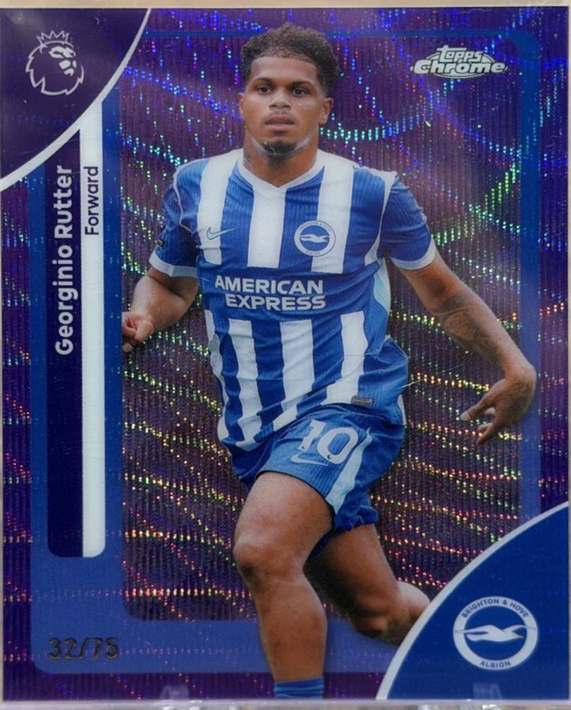 Georginio Rutter [Purple Wave Refractor] #48