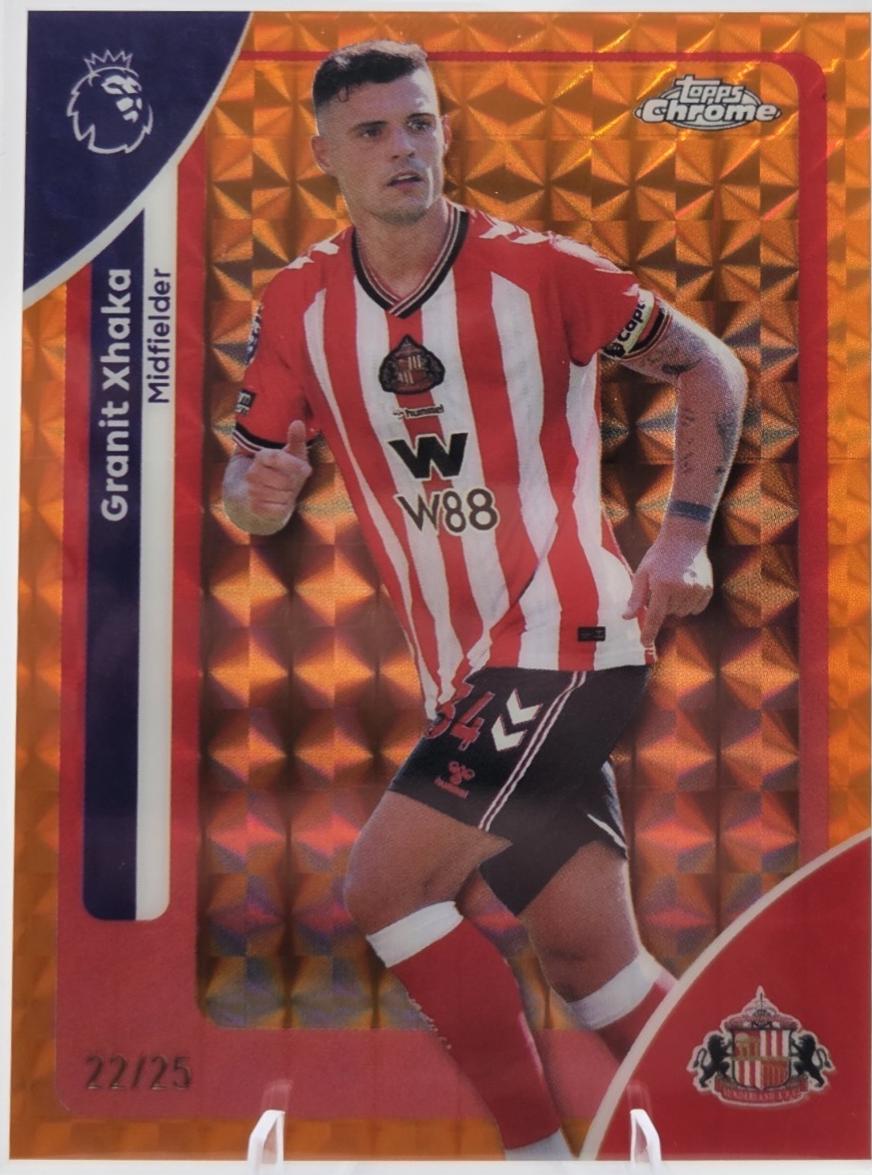 Granit Xhaka [Orange Geometric] #169