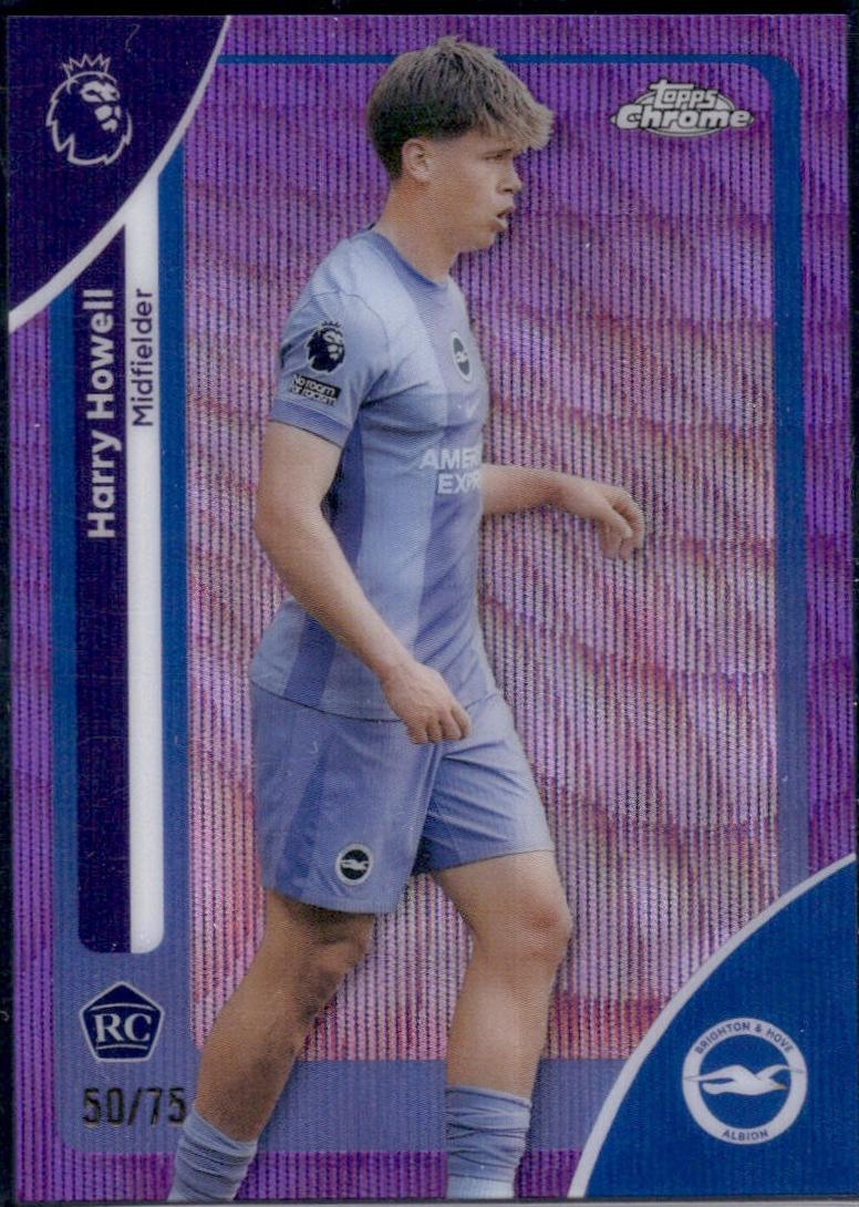 Harry Howell [Purple Wave Refractor] #49