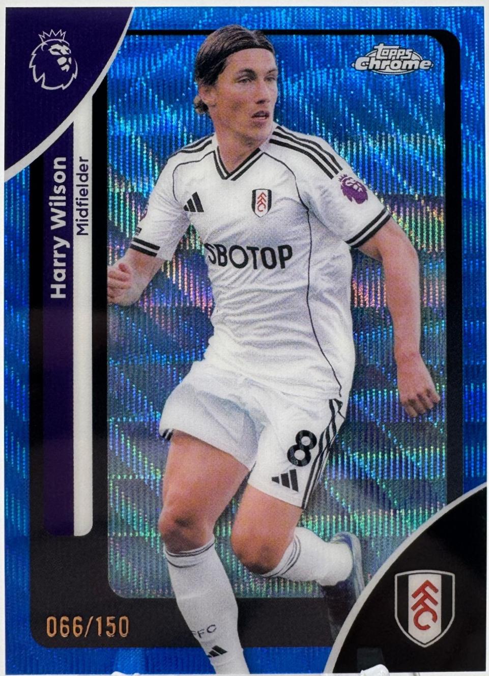 Harry Wilson [Blue Wave Refractor] #97