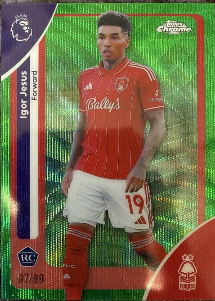 Igor Jesus [Green Refractor] #151