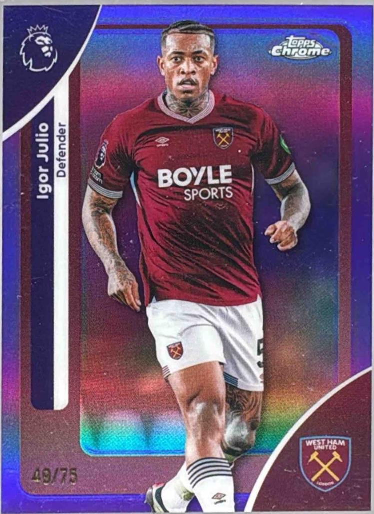 Igor Julio [Purple Refractor] #184