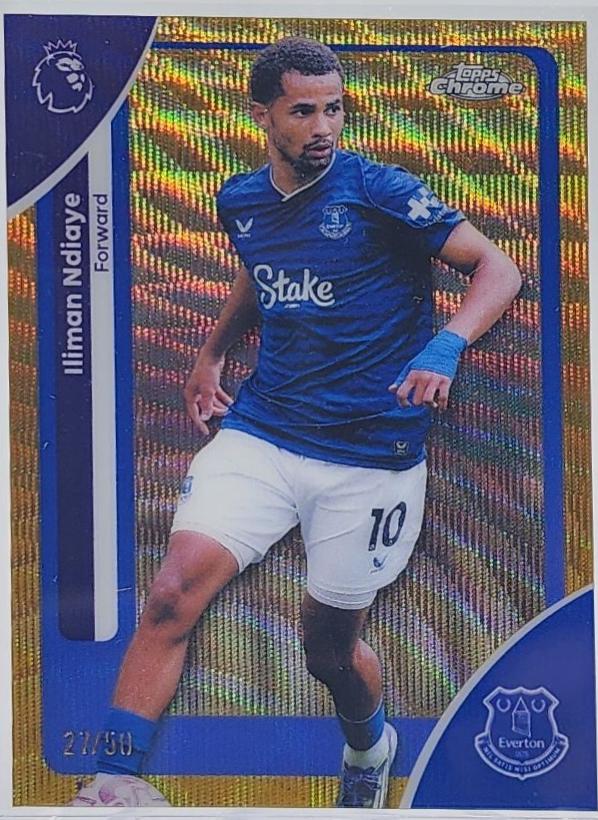 Iliman Ndiaye [Gold Wave Refractor] #82