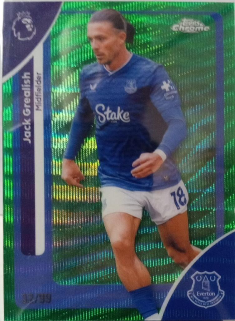 Jack Grealish [Green Wave Refractor] #87